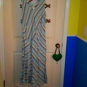 Sleeveless J.Jill Summer Multicolored dress